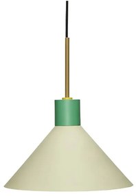 Stropná lampa kraylon zelená MUZZA