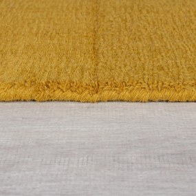 Flair Rugs, Kusový koberec Demi Check Ombre Yellow, 200x290, žltá, obývacia izba