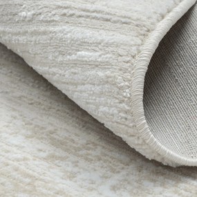 My Flair, Kusový koberec My Circles CA60022 creme kruh, 120x120 (priemer) kruh, béžová, chodba / predsieň