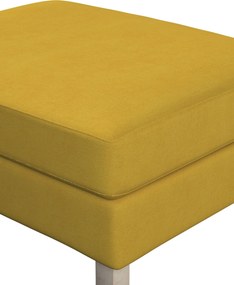Poťah na podnožku Karlstad farba produktu žltá látka zapletaná