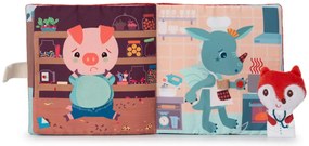 Lilliputiens - textilná knižka s prstovou bábkou - doktorka Alice