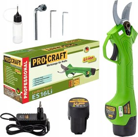 Akumulátorové nožnice na konáre Procraft ES16Li1B