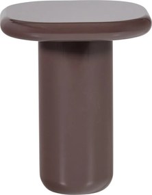 Lesklý odkladací stolík 50x50 cm Zava – WOOOD