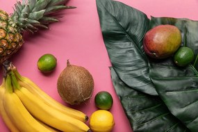 Fototapeta zmes tropického ovocia - 150x100