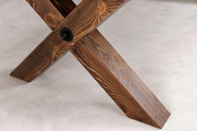 Jedálenský stôl GOLIATH 210 cm borovicové drevo