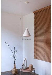 Duolla - Závesný luster na lanku IRONLINE 1xG9/3W/230V, pr. 25 cm, biela