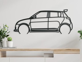drevko Obraz Suzuki Swift 08 Rozmer obrazu: 36 x 86 cm, Farba dekorácie: Čierna