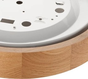 Brilagi - LED RGBW stmievateľné stropné svietidlo CARVALHO 1xE27/15W/230V Wi-Fi dub pr. 27,5