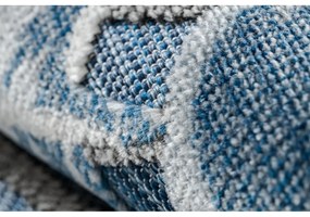 Vonkajšie kusový koberec Perie modrý 3 117x170cm