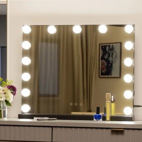 Brilagi - LED stmievateľné make-up zrkadlo HOLLYWOOD LED/15W/230V 3000/4000/6500