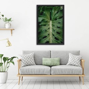 Gario Plagát List ikonickej monstery Farba rámu: Bez rámu, Rozmery: 20 x 30 cm