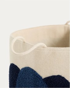 Slonovinový látkový detský kôš na hračky ø 35x50 cm Tandani – Kave Home