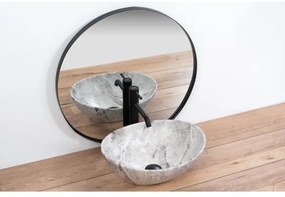 REA-U9908 - Umývadlo na dosku SOFIA 34,5 × 41 cm keramika/imitácia kameňa