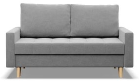 Dvojmiestna pohovka ELMA rozkladacia, sivá