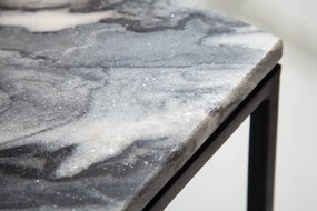 Konferenčný stolík Elements 50cm mramorová šedá