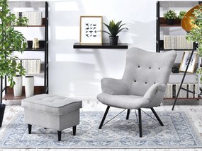 Relaxačné kreslo Dawntawn (sivá + čierna). Akcia -20%. Vlastná spoľahlivá doprava až k Vám domov. 1135679