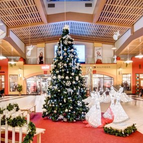 DECOLED LED svetelný anjel 122 cm, LED biela, IP44