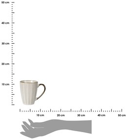 Keramický hrnček Queen 370 ml