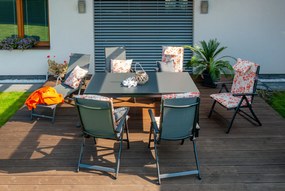 Doppler FIRENZE ACTIVE sivá, polohovacie kreslá, 6+1