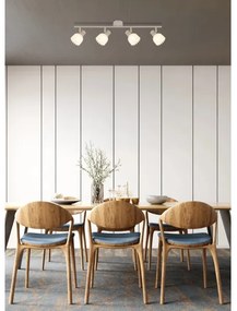 Globo 54317-4 - Bodové svietidlo PLANTA 4xE14/40W/230V