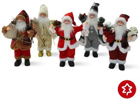 Santa Claus Silver 45 cm