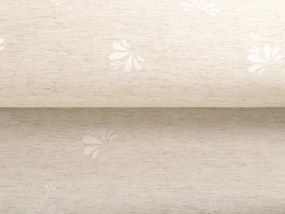 Biante Teflónový obdĺžnikový obrus TF-076 Kvetinový ornament na režnom 50x100 cm