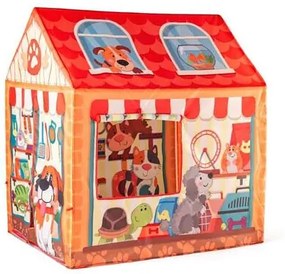 Woody Detský stan domček Pet Shop, 95 x 72 x 102 cm