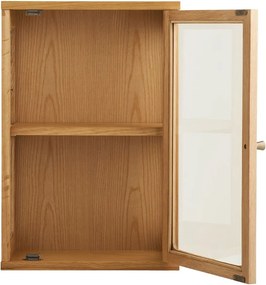 Závesná vitrína v prírodnej farbe 40x60x20 cm Zamora – House Nordic