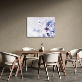 Obraz - Kvety, textúrovaná maľba (70x50 cm)