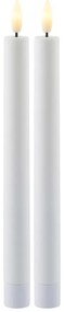 LED sviečky v súprave 2 ks (výška 25 cm) Sille Tall Rechargeable – Sirius