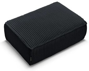 Čierna menčestrová podnožka Chelsea – Bobochic Paris