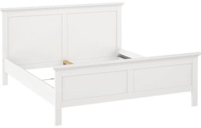 Biela dvojlôžková posteľ 160x200 cm Paris – Tvilum