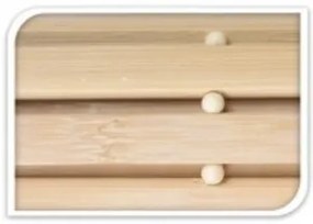 Excellent Houseware Bambusové prestieranie, 30 x 45 cm Farba: Krémová