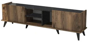 TV stolík Elegante Walnut Black
