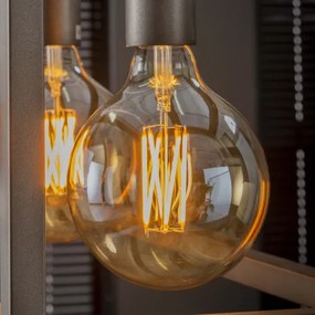 Filament LED žiarovka 84-65 Ø7cm Amber glass  - Komfort-nábytok