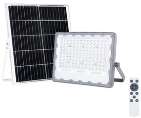 Milagro LED Reflektor so solárnym panelom FOCUS 100W/15000 mAh 3,2V 6000K IP65 + DO MI2137