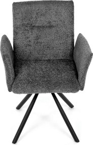 Jedálenská stolička sivá DCH-W1117 GREY2