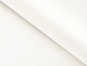 Biante Saténový behúň na stôl polyesterový Satén LUX-L052 Smotanovo biely 35x160 cm