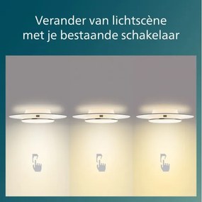 Philips- LED Stmievateľné stropné svietidlo GARNET SCENE SWITCH LED/40W/230V 2700K