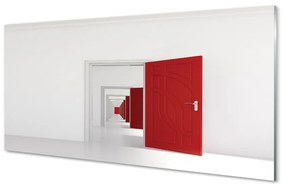 Sklenený obraz Inception dvere 100x50 cm