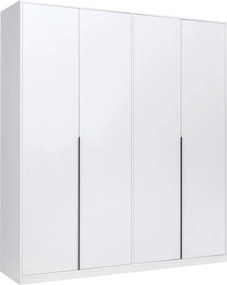 XXXLutz SKRIŇA S OTOČNÝMI DVERAMI, biela, 185/211/53 cm P & B - Skrine - 000885001605