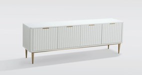 TV stolík Stilig ST709 200 cm biely/zlatý