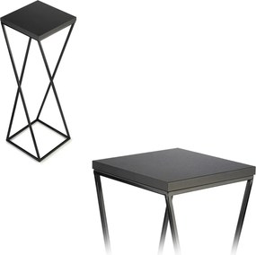 STOJAN NA KVETINÁČ LOFT7 70X24X24 CM ČIERNA