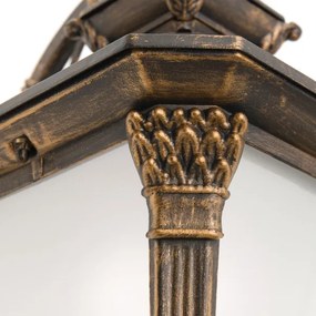 Orion - Vonkajšie nástenné svietidlo AIKO 1xE27/60W/230V IP23 bronz/patina