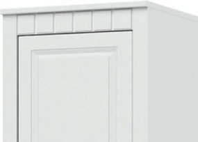 Šatníková skriňa Atik, biela