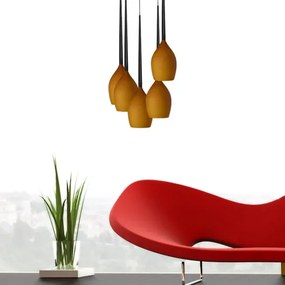 Retro luster Izza 5 Amber