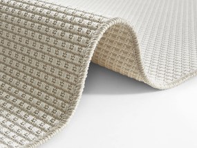 BT Carpet, Behúň Nature 104270 Ivory – na von aj na doma, 80x250, biela, chodba / predsieň