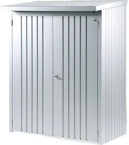 Dverový set pre prístrešok na drevo Biohort Woodstocku 150 strieborný