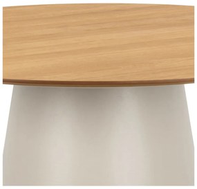 Okrúhly jedálenský stôl s doskou v dubovom dekore ø 120 cm Soli – Actona