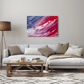 Obraz - ružovo modrej farby (90x60 cm)